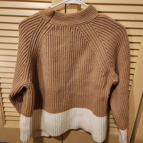 Ribbed Mock Neck Sweater - Picture 2 of 4